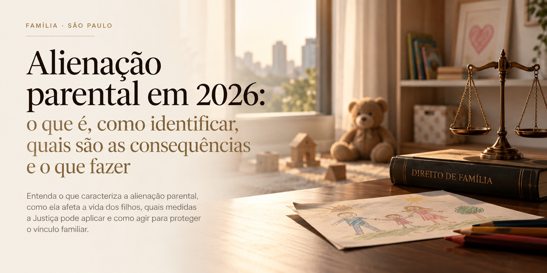 Alienação parental em 2026: sinais, avaliação e proteção da criança